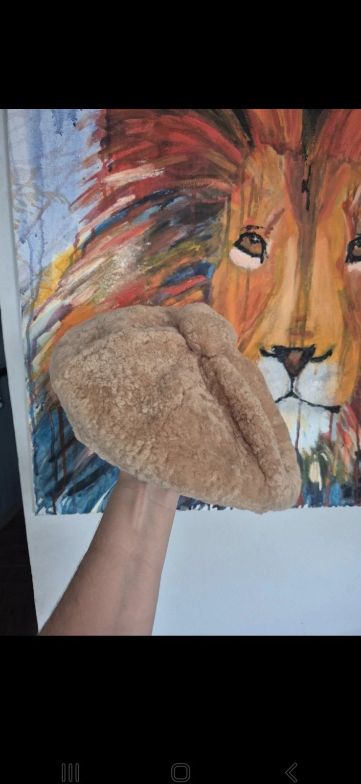 VTG Real Sheepskin Beret