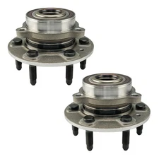 2x Front Wheel Hub Assy For 2019-2022 Chevrolet Silverado 1500 GMC Sierra 1500