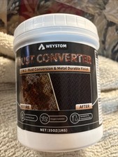 2-in-1 Rust Converter Metal Primer - Stops 35 Fl Oz Pack Of 1 Black Weystom 2-in-1 Rust Converter Metal Primer - Stops 35 Fl Oz Pack Of 1 Black Weystom