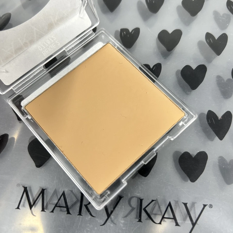 Base Mary Kay Crema a Polvo Beige 2 Tamaño Completo 077872 Envío Rápido Foto 2 de 2