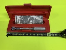 SNAP-ON QJR-2178 TORQUE WRENCH With Case - Pre Owned #AA05822