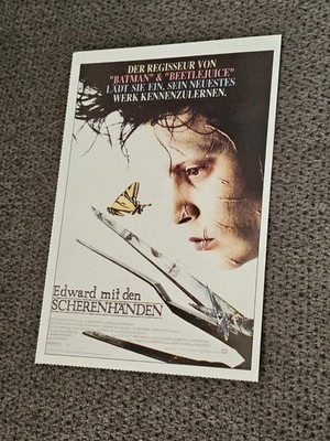 Edward mit den Scherenhänden    - Cinema Sammelkarte (1A) 