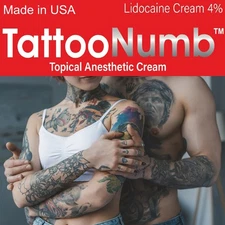 10g - 100g TattooNumb Effective Numbing Cream Skin Numb Anesthetic Painless