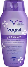 Vagisil pH Balanced Daily Intimate Feminine Wash for Women, Gynecologist Tested,