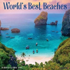World's Best Beaches 2026 Wall Calendar by Willow Creek Press