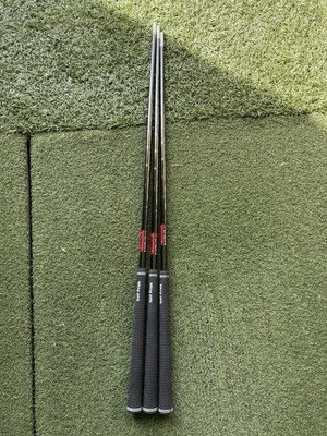 KBS Black Pearl Wedge Set 100-S Length- Plus 1/2  Over Standard GPTV .58R Grips