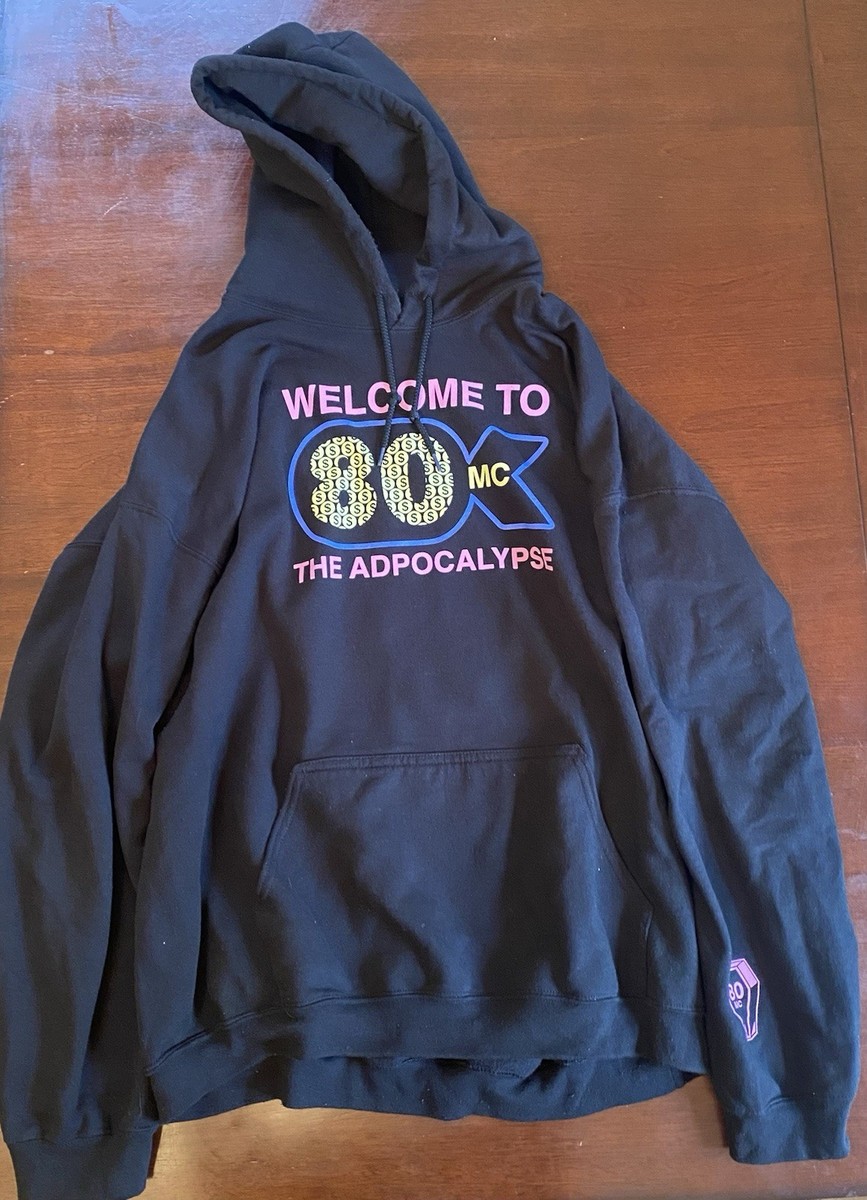 Welcome To The Adpocalypse Pewdiepie Hoodie Size XL 80 Mil Club