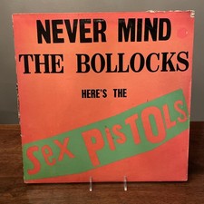 Sex Pistols Never Mind The Bollocks Vinyl Record 1977 VG
