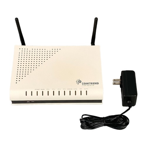 Comtrend CT-5374 Multi DSL CPE Wireless Router 722419-045 w/ Adapter