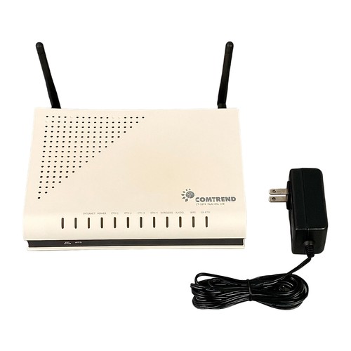 Comtrend CT-5374 Multi DSL CPE Wireless Router 722419-045 with Adapter - Afbeelding 1 van 10