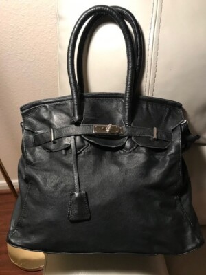 marco tagliaferri vintage leather tote