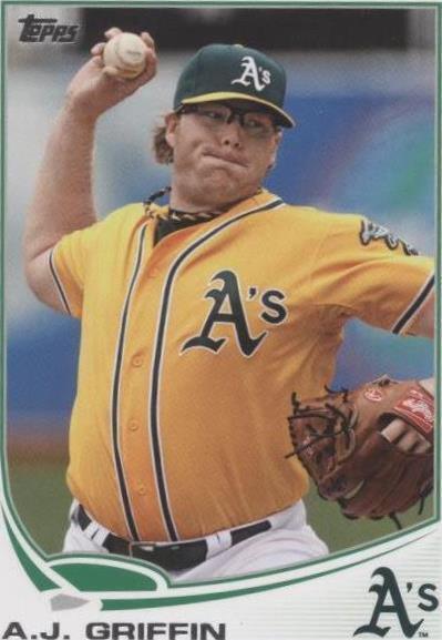 2013 Topps Mini - A.J. Griffin #370 - 1 of 1