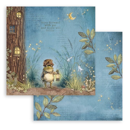 Stamperia HIDDEN GROVE - 8" X 8" - DOUBLE SIDED - 10 SHEETS - MARCH 2025 - Picture 9 of 14