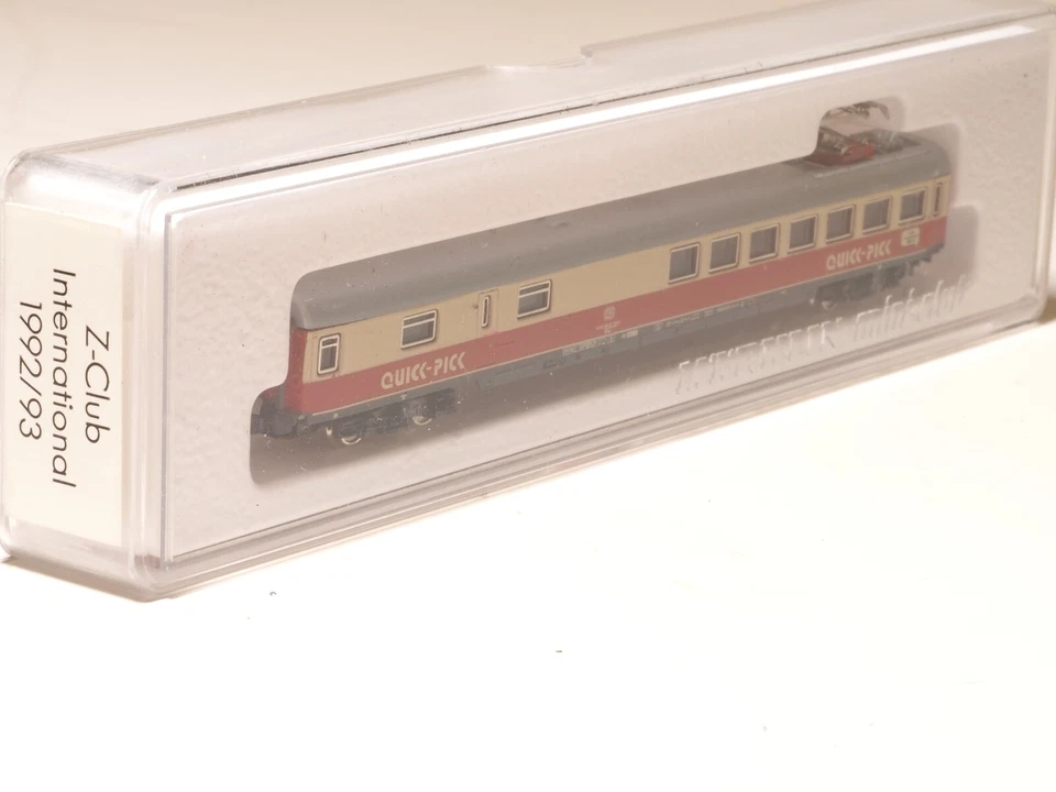 Z-CLUB Marklin Z-scale coach with lighted interior TEE DB Restaurant pantograph - Image 3 of 3