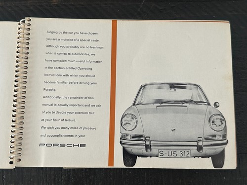 1970 Porsche 911 T 911T Owners Drivers Manual Set Original OEM Factory - Foto 4 di 19