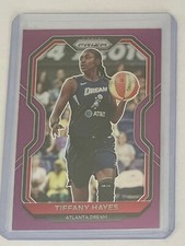 2021 Panini Prizm WNBA #87 Tiffany Hayes Purple Prizm /99 Atlanta Dream