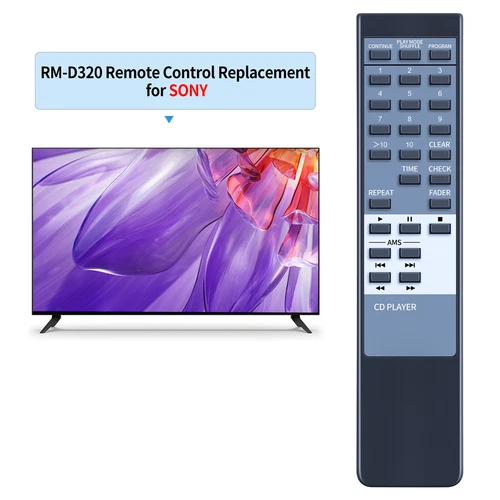 New RM-D320 Remote Control Work For SONY CD Player CDP-A39 CDP-S35 - Picture 2 of 7