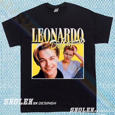 NEW INSPIRED BY LEONARDO TOUR HIP HOP MERCH T-SHIRT FUNNY MEN'S ALL SIZE