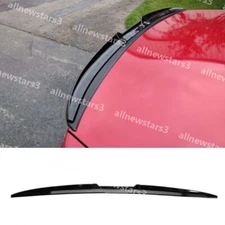 For Toyota Camry SE LE Sedan 4-Door Rear Trunk Spoiler Lip Roof Tail Wing Glossy