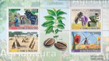 Sao Tome e Principe 3554-3557 Feuille miniature neuf avec gomme originale 2008 a