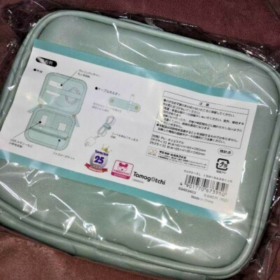Tamagotchi Smart Multi Case Mint Blue / Pink Size L Japan