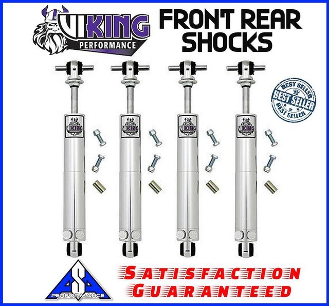 Viking Smooth Body Double Adjustable Front Rear Shocks GM Nova X Body