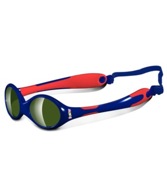 Occhiali da sole Sunglasses BIMBA 0-12 MESI BLU RED POLARIZZATO IN