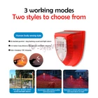 6LED Solar Infrared Motion Sensor Alarm Farm Yard Garden Security Alarm System