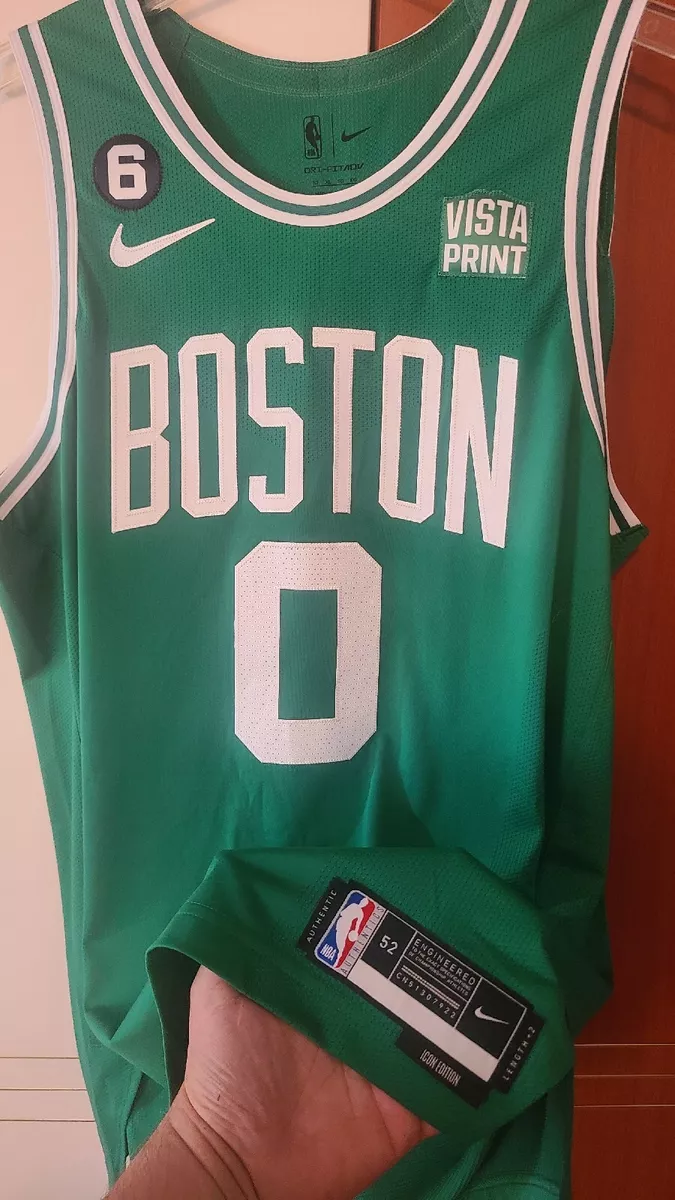 Jayson Tatum 2022 NBA Finals Boston Celtics Authentic Jersey Size 52 + 2