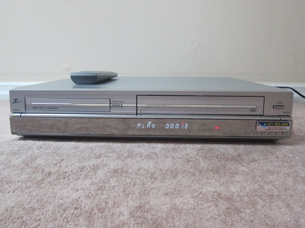 Zenith XBR413 DVD/VCR Combo Hi-Fi Video Cassette Recorder DVD