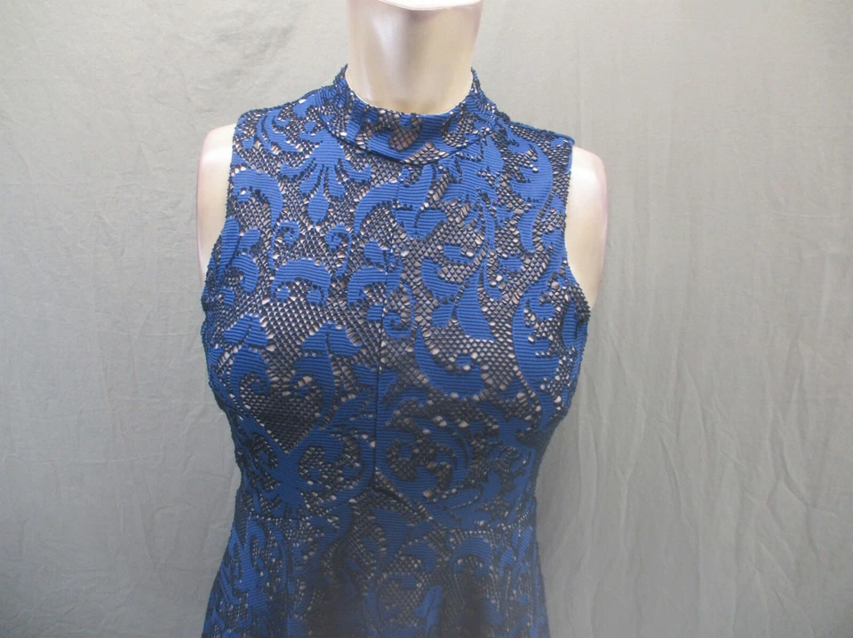 Bailey Blue Size M Women Sleeveless Back Keyhole Short A-Line Cocktail Dress 884 - Изображение 2 из 4