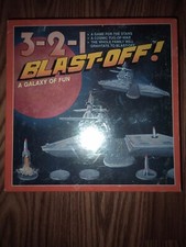 NEW 3-2-1 BLAST OFF BOARD GAME Vintage 1991 Rocket Space Race Starbase Game