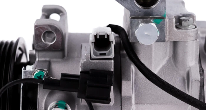 Compresor de aire acondicionado Calsonic Kansei nuevo OEM para Nissan 370Z 2009-2019 Foto 3 de 3