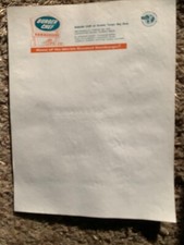 Vintage Burger Chef Restaurant Stationary Letterhead Authentic