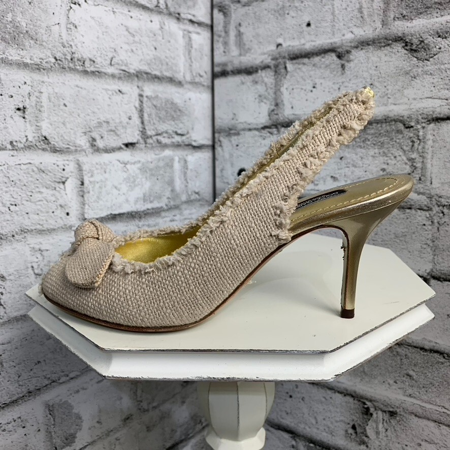 【美品】DOLCE&GABBANA ハイヒール　サイズ表記38（24㎝相当） 美品】DOLCE&GABBANA ハイヒールサイズ表記38（24㎝相当）