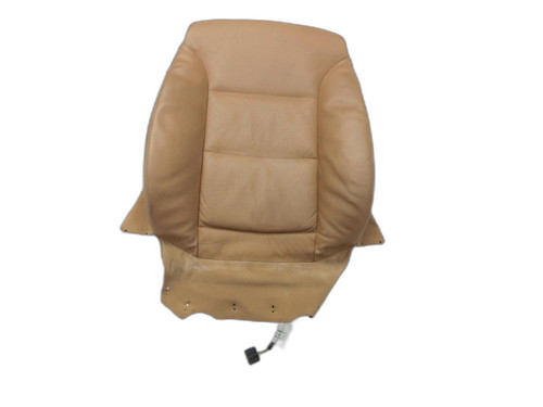 Rückenpolster Links Vorne für Fahrer Sitz Leder Naturbraun BMW E60 530d LCI