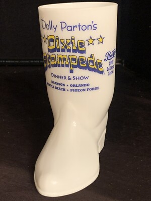 Dolly Parton's Dixie Stampede 2007 Boot Shaped Souvenir Mug | eBay