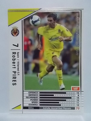 Panini Wccf 2008 09 Extra Rabert Pires Villarreal France Promo Ebay