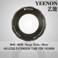 YEENON M42 to L39 x 12mm Focusing Helicoid Macro Extension Tube