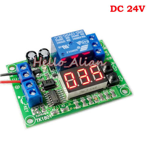Digital LED Trigger Adjustable Timer Countdown Delay Time Turn Off Switch Module - Picture 13 of 13