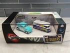 Hot Wheels 100% Volkswagen V Dubyas VW Bug Microbus 2 Car Set 2002 Vintage 1/64