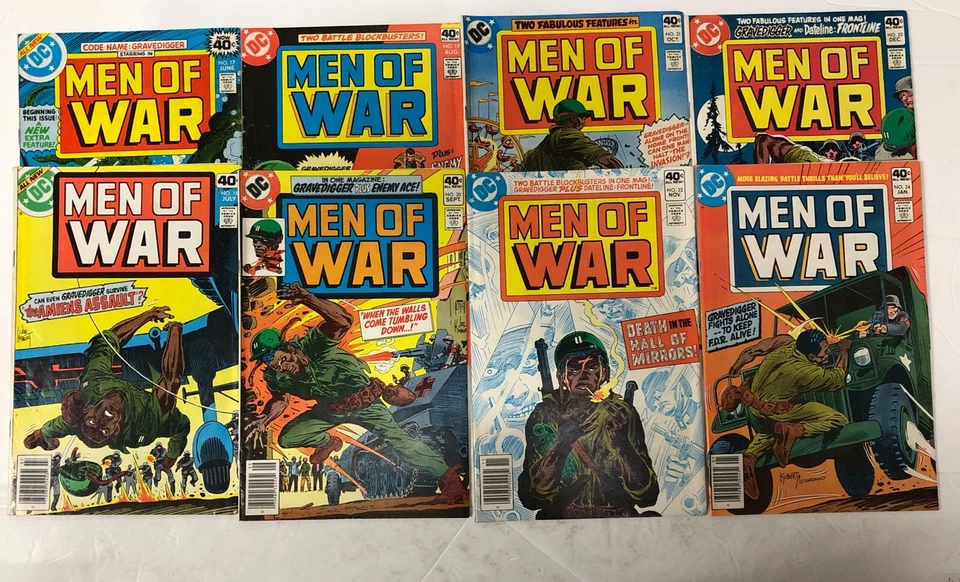 Men Of War (1980) Set # 1-26 • DC • Jack C.Harris • Ayers • Tanghal • Snappin • - Image 3 of 4