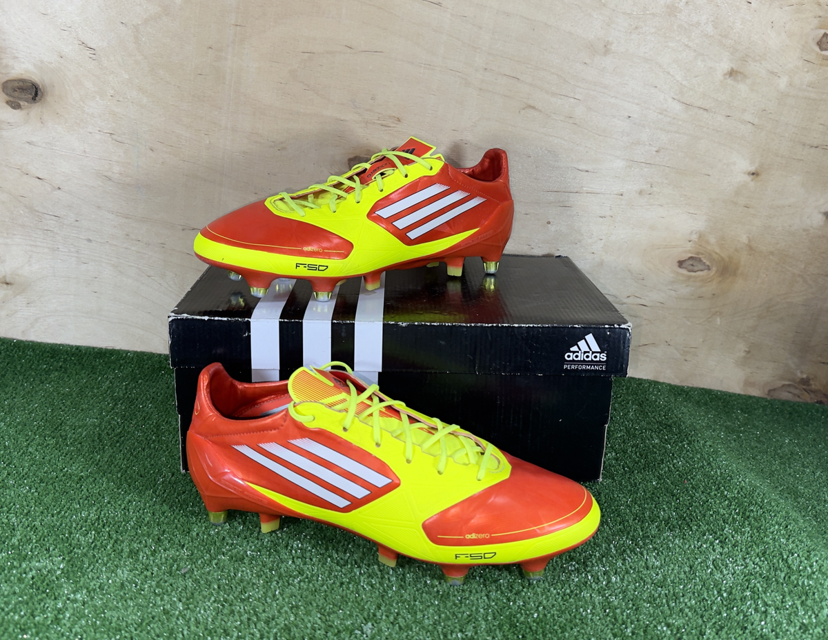 Adidas F50 adizero SG Synthetic V23968 Elit Orange boots Cleats