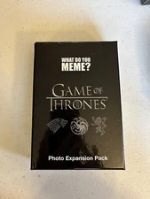 HBO Game Of Thrones Photo Expansion Pack What Do You Meme? Complete Sealed Deck