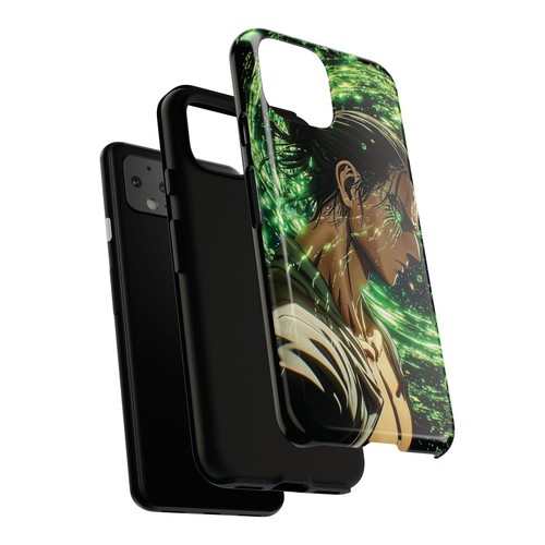 Anime Tough Cases, Eren Yeager Phone Cover, Titan Slayer Protective Case, Attack - 第 177/309 張圖片