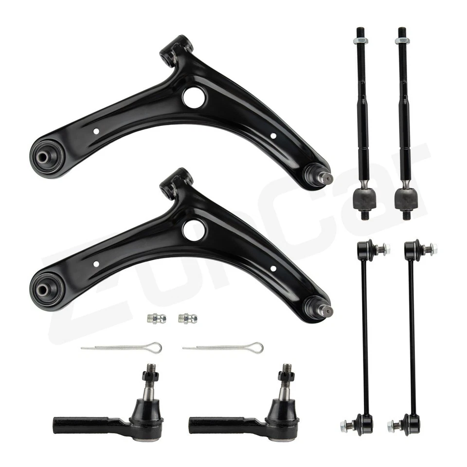 Front Lower Control Arms w/ Ball Joints 8pcs for 2007-2017 Jeep Patriot Compass - Изображение 3 из 4