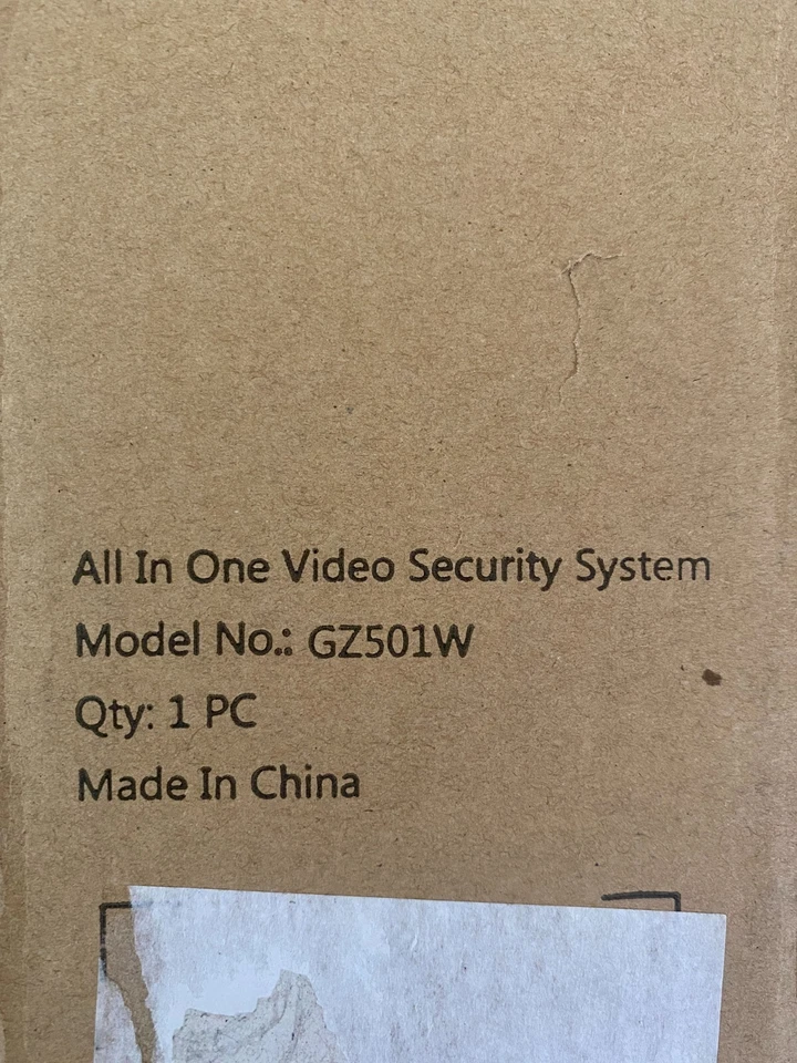 Sistema de videovigilancia todo en uno interior inalámbrico Wi-Fi blanco Guardzilla GZ501W Foto 2 de 4