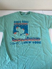 Vintage Robb’s Ribbs Blooms In New Year Sz M, Made In USA T-shirt (F3)
