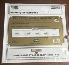 Pioneer 12 x12 Memory Book Refill Pages 5 Pack New RMW-5