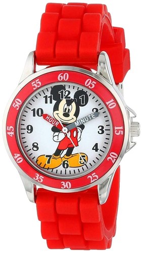NWOT Disney Mickey Mouse Watch MZB Mck958h15 Silver Case  display picture 3